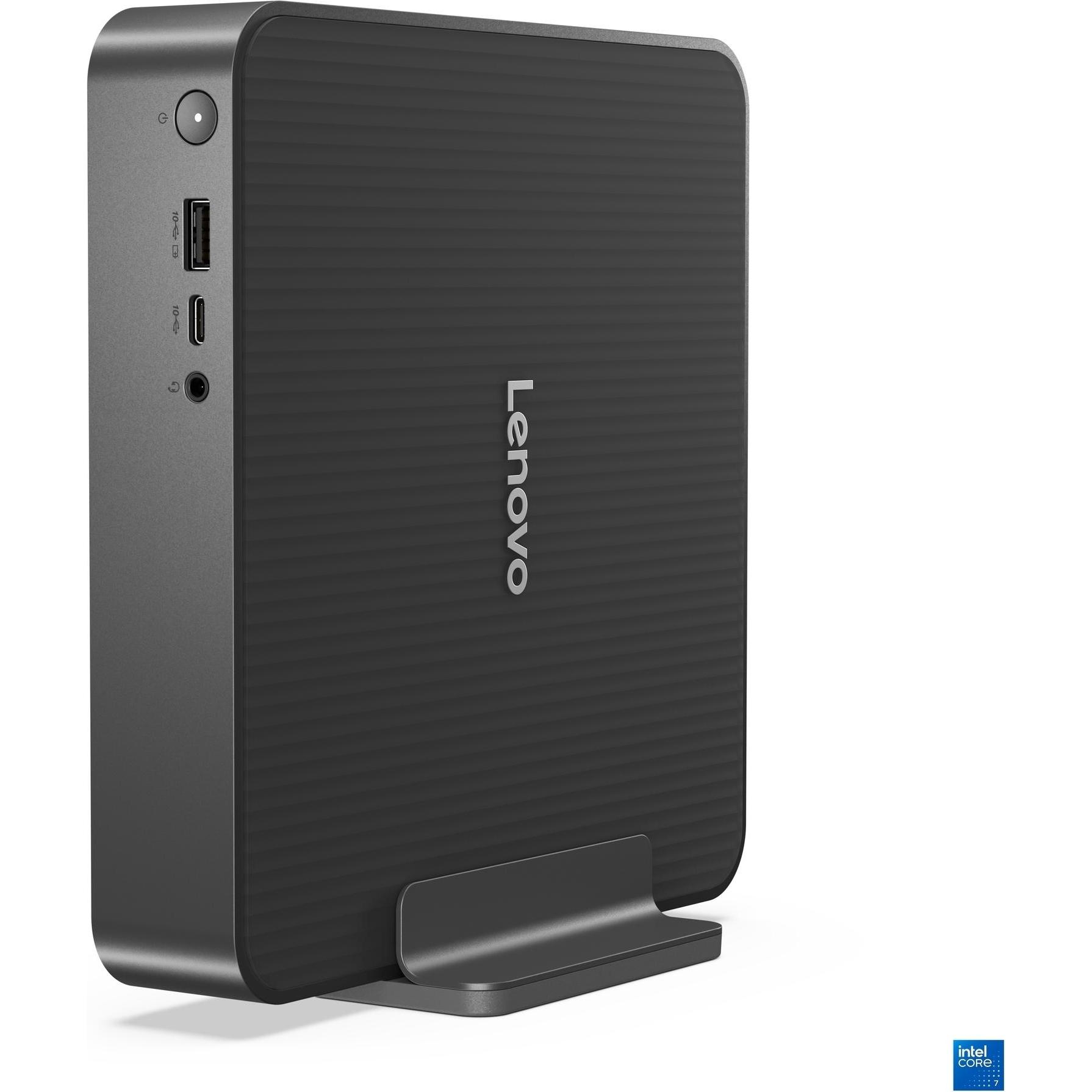 Lenovo IdeaCentre Mini 01IRH10R Desktop PC, Windows 11 Home, gray (1000 GB, 16 GB, Intel Core 5 210H