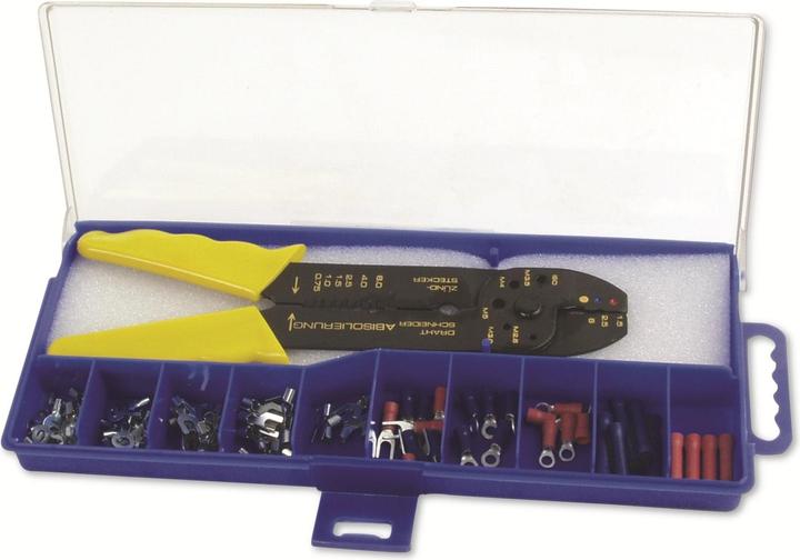 Mannesmann Set di terminali per capicorda in custodia di plastica