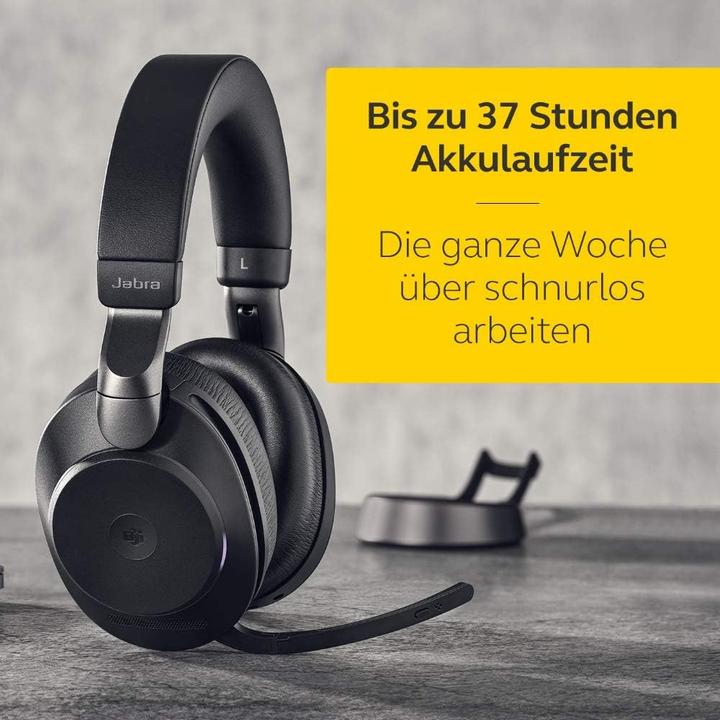 Actual product image Jabra Evolve2 85 (Wireless, USB-C)