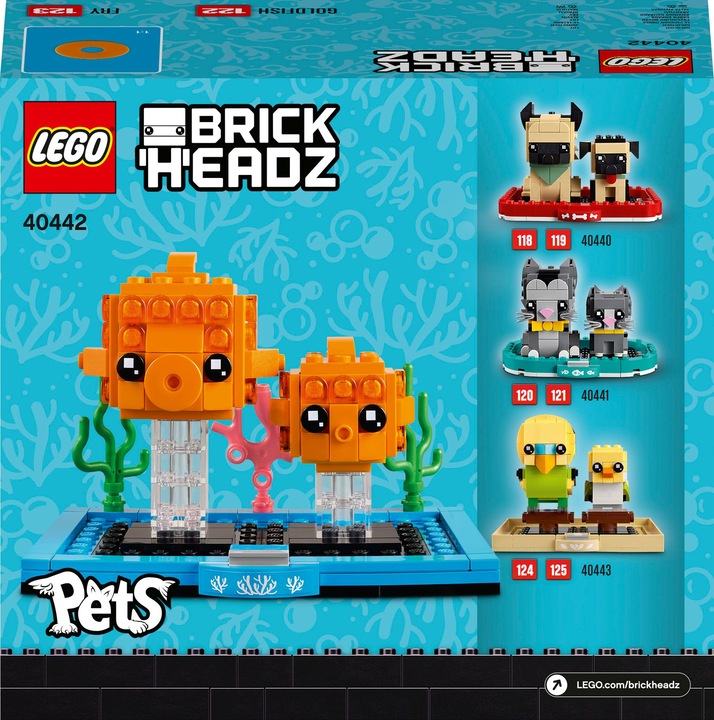 Actual product image LEGO Goldfish (40442, LEGO Brickheadz)