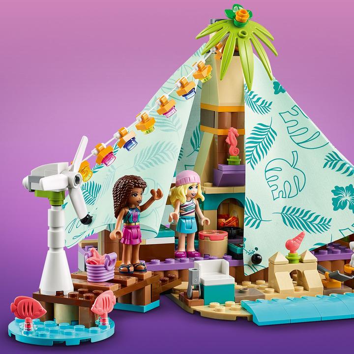 Actual product image LEGO Glamping on the beach (41700, LEGO Friends)