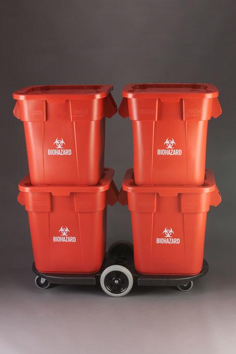 Produktbild kaiserkraft Fahrgestell für Rundtonne (90.70 kg)