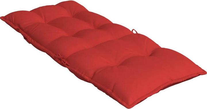 Actual product image vidaXL High-back chair cushions 4 pcs. Oxford fabric (120 x 50 x 7 cm)