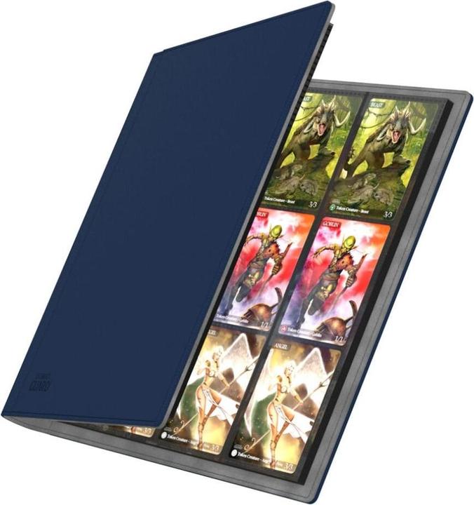 Actual product image Ultimate Guard UGD010425 - Portfolio 480 - 24-Pocket Xenoskin (Quadrow), blau