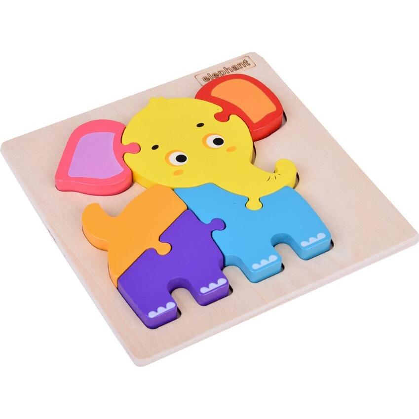 Jokomisiada DÅevÄ>né puzzle Slon 6 dílkÅ (6 Teile) (54248876)