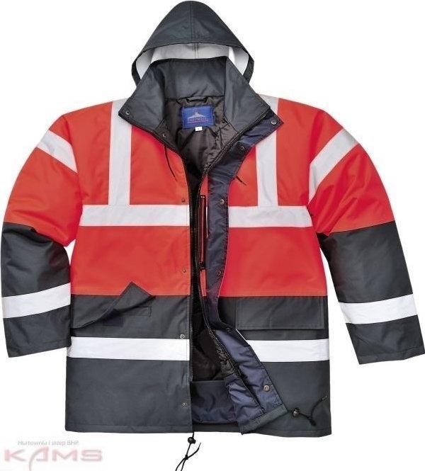 Produktbild Portwest S466 Zweifarbige Warnschutzjacke – Gelb und Schwarz S (S)