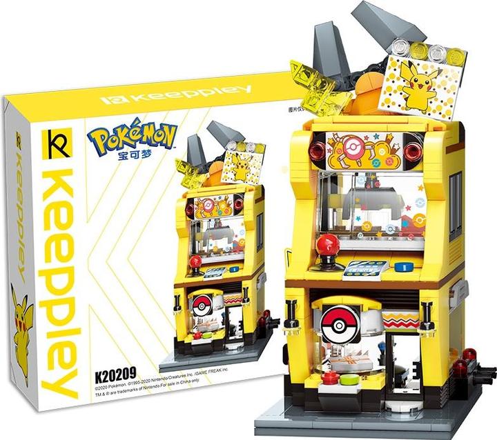 Actual product image Qman Pikachu-Claw Crane Game