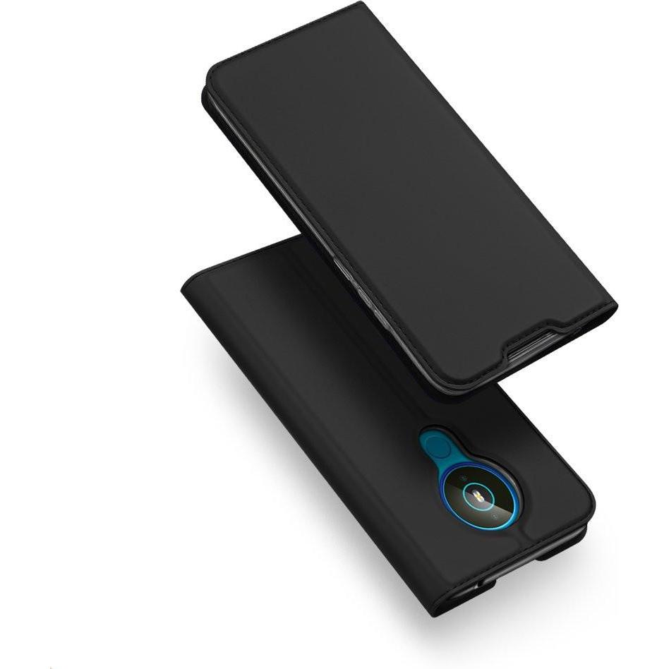 Dux Ducis Skin Pro Series Bookcover (Nokia 1.4), Smartphone Hülle, Schwarz