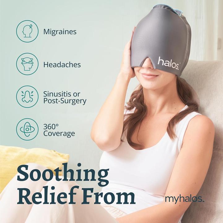Actual product image Halos Migräne Mask (790 g)