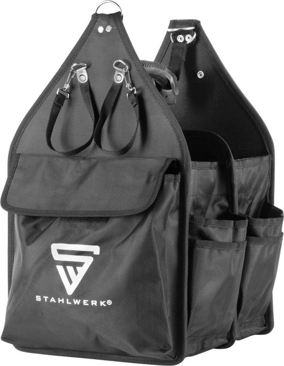 Produktbild Stahlwerk Werkzeugtasche mit 11 Aussentaschen und 2 grossen Innenfächern (1 Teil)