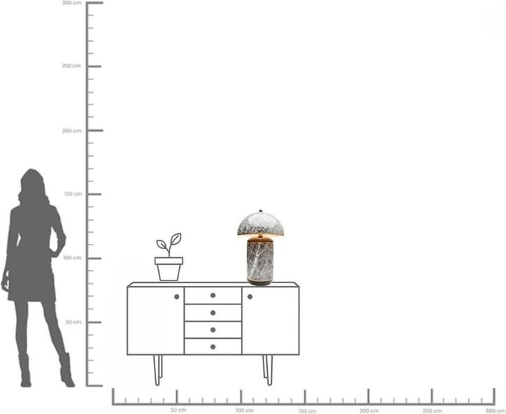Produktbild Kare Design Tischleuchte Streets Of Paris 60cm (E27)