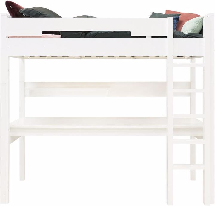 Actual product image Bopita Combiflex Loft Bed XL 90x200 with Straight Stairs White