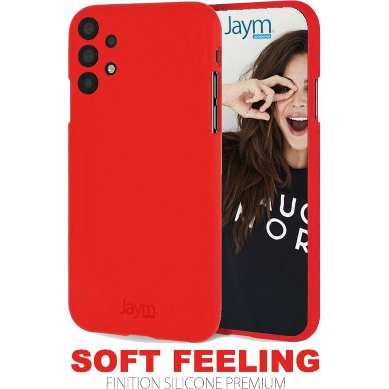 Thumbnail - Jaym Hülle Premium Soft Feeling, Rot Series (Samsung Galaxy A32), Smartphone Hülle, Rot