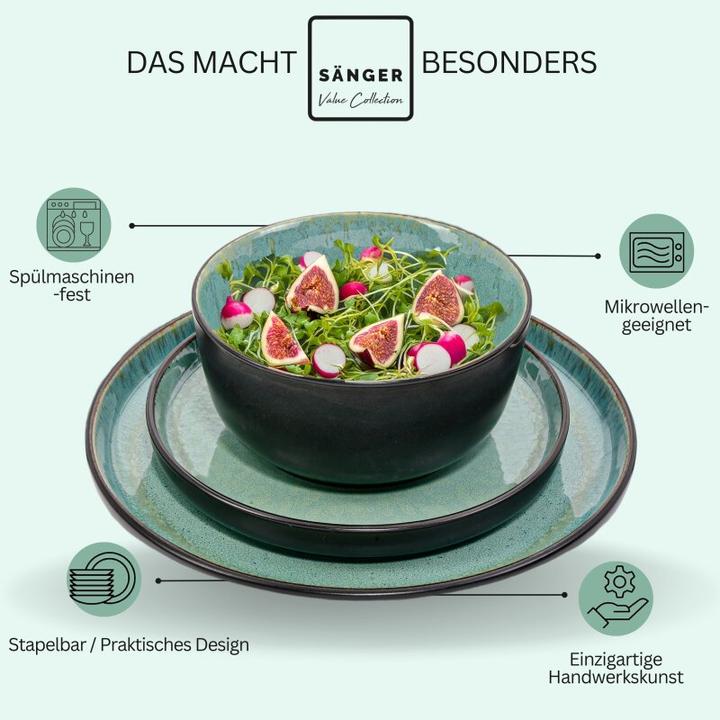 Produktbild Sänger Geschirr Tafelservice Fiji (24 Stück)