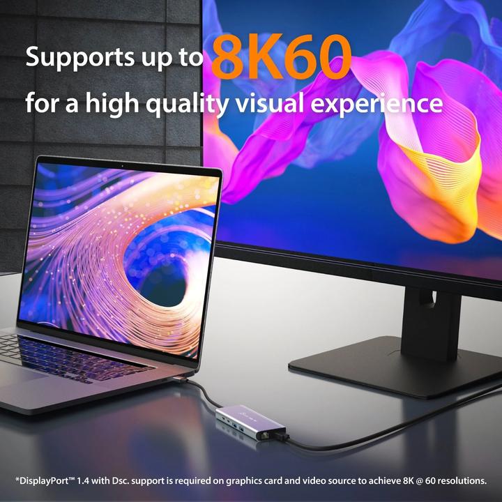 Produktbild j5Create JCD403 (USB-C, 6 Ports)