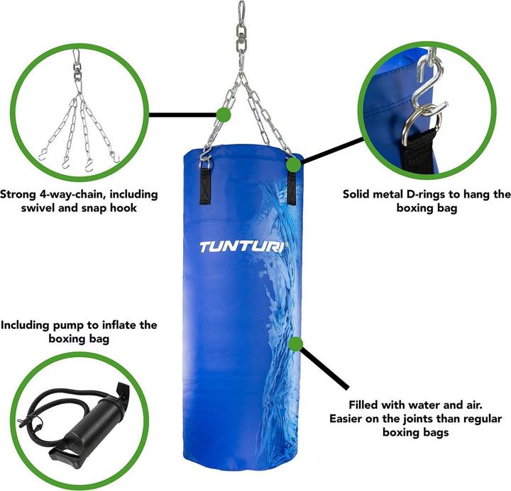 Produktbild Tunturi Wasser Boxsack (150 cm, 50 kg)