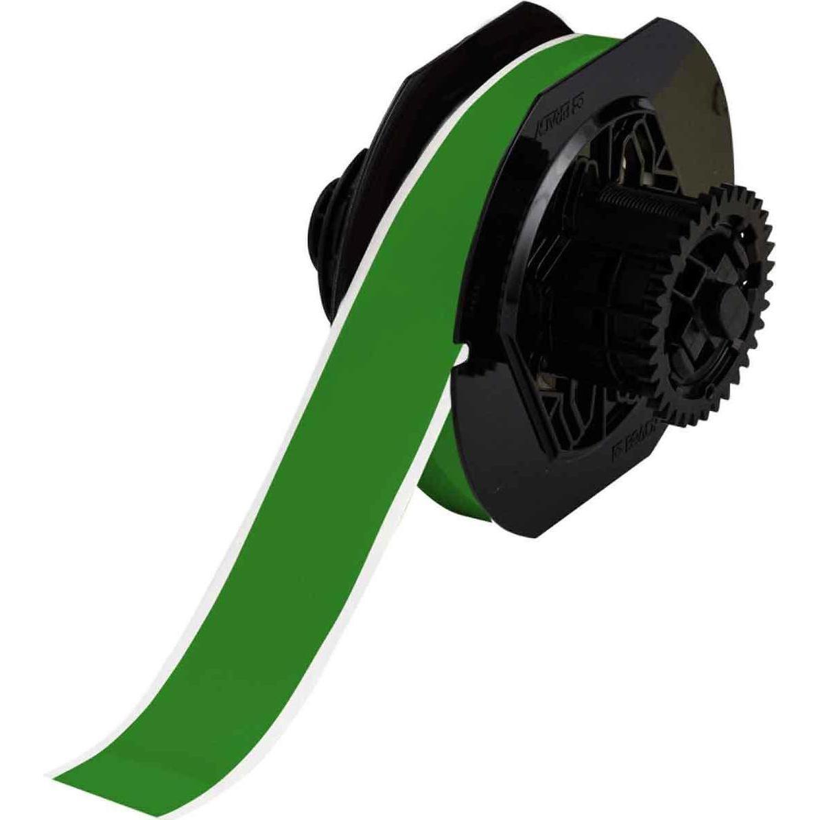 Brady, Etiketten, B30C-1125-7569-GN, Standard Vinyl, Grün, glänzend, 29.00 mm x 30.00 m, Endlos