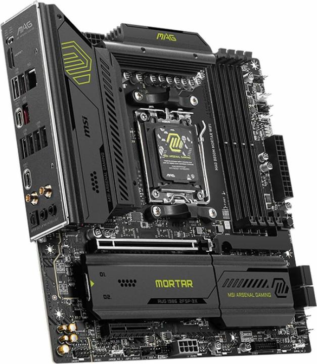 Produktbild MSI B850M GAMING PLUS WIFI (AM5, AMD B850, mATX)