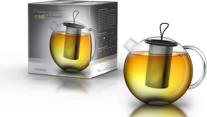 Produktbild Creano Glas-Teekanne Jumbo 4teilig (1.50 l)