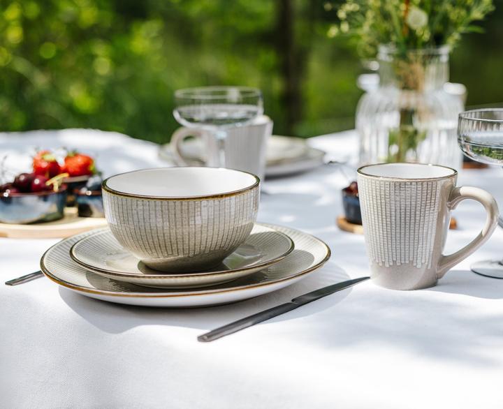 Image du produit Domoletti Mug Print Met Rim Brown 320ml (320 ml, 1x)