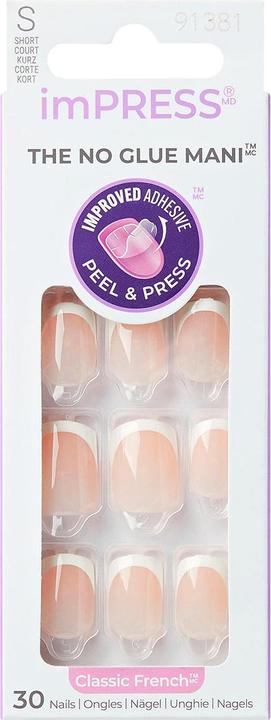 Image du produit KISS ImPress Classic French Model (Ongles artificiels)