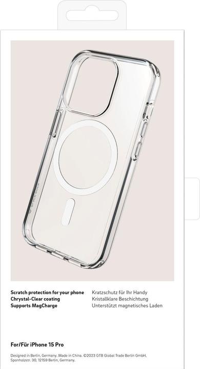 Produktbild Black Rock Mag Clear Case (Apple iPhone 15 Pro)