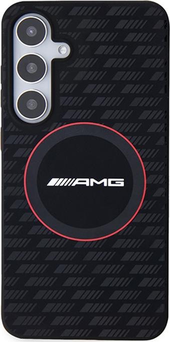 Produktbild Mercedes AMG AMHMS23SMRK S921 czarny/black hardcase Silicone Carbon Pattern MagSafe (Samsung Galaxy S24)