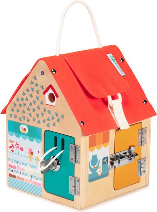 Image du produit Lilliputiens Maison d'apprentissage avec fermetures multiples