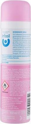 Actual product image Infasil Fresch Bouquet Deodorant Spray 150ml (Spray, 150 ml)