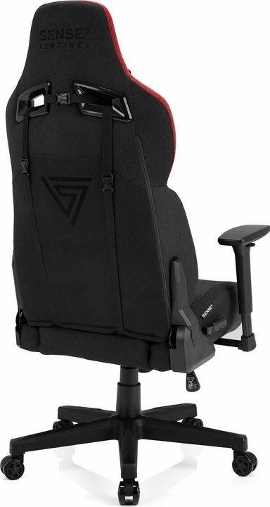 Image du produit Sense Chaise de jeu Sense7 Sentinel tissu Gaming Chair, Noir-rouge