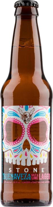 Actual product image Stone Buenaveza is a refreshing Mexican Lager-Style Beer with sea salt and lime. (24 x 35.5 cl)