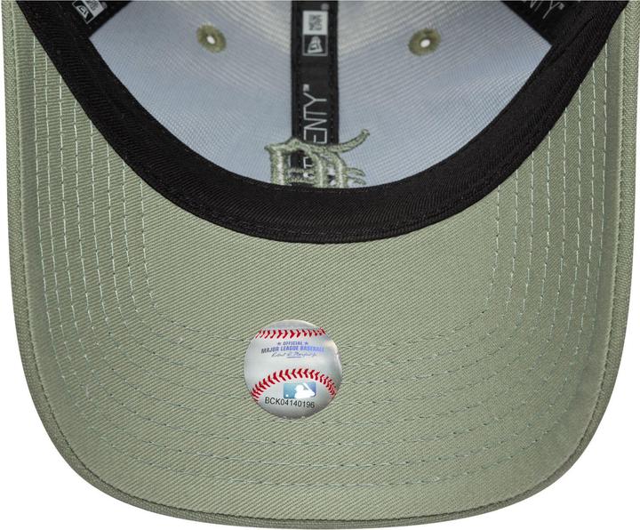 Actual product image New Era 9Twenty Damen Cap - Leinen Detroit Tigers Oliv