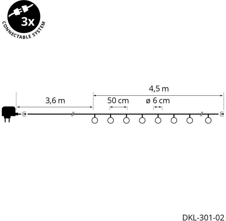 Immagine prodotto STT Partylight d'epoca (4.50 m)