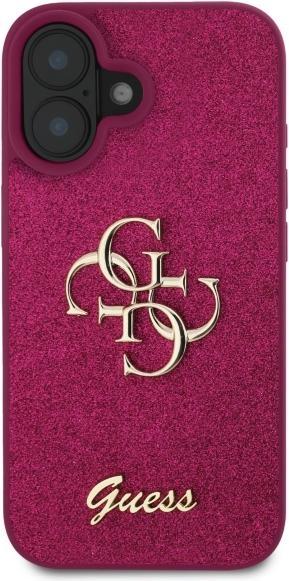 Produktbild Guess GUHCP16SHG4SGU iPhone 16 6.1" fioletowy/lpurple hardcase Fixed Glitter Big 4G
