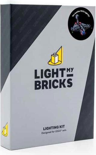 Actual product image Light my bricks LEGO® Star Wars The Justifier #75323 Light Kit