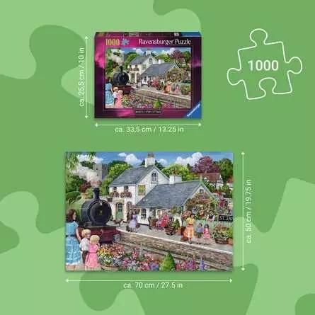 Image du produit Ravensburger Whistle Stop Cottage (1000 pièces)