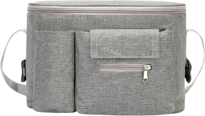 König Design Kinderwagen Organizer Kinderwagentasche Buggy Tasche Getränkehalter Wickeltasche