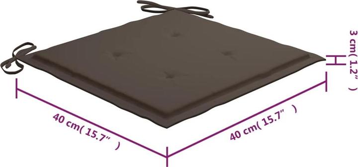 Produktbild vidaXL Gartenstuhl