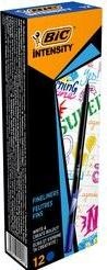 Immagine prodotto Bic fineliner Intensity Felt-tip Pen Fine Blue 12 pezzo(i) (Blu, 12 x)
