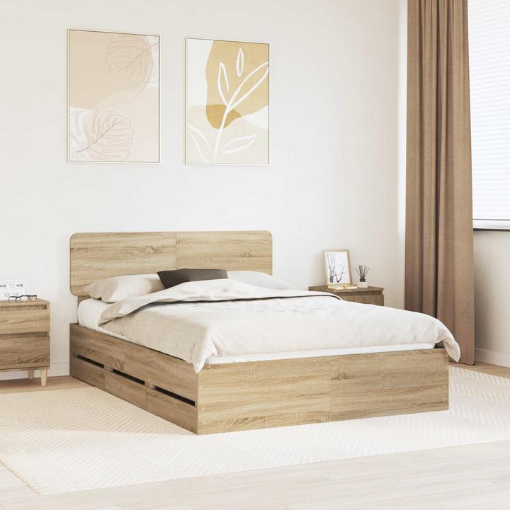 Image du produit vidaXL Modernes Bett (140 x 200 cm)