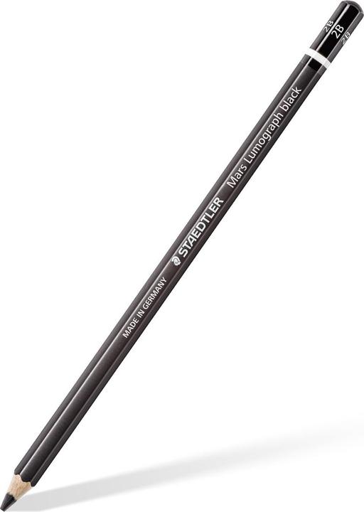 Produktbild Staedtler Mars Lumograph black 100B Zeichenbleistift, Einzelprodukt, 2B (2B, 1 x)