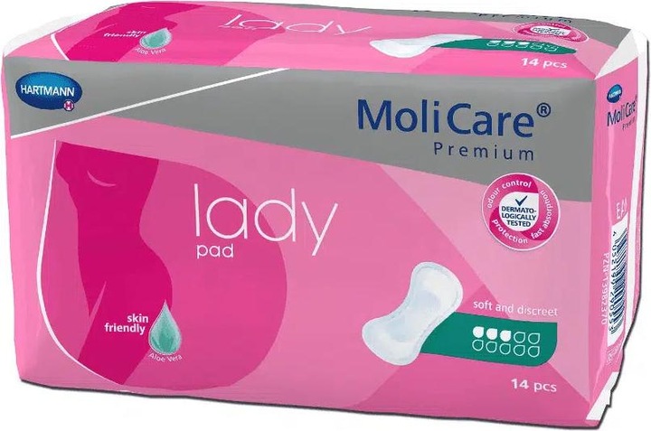 Produktbild Hartmann MoliCare Premium lady pad 1 Tropfen (14 x)