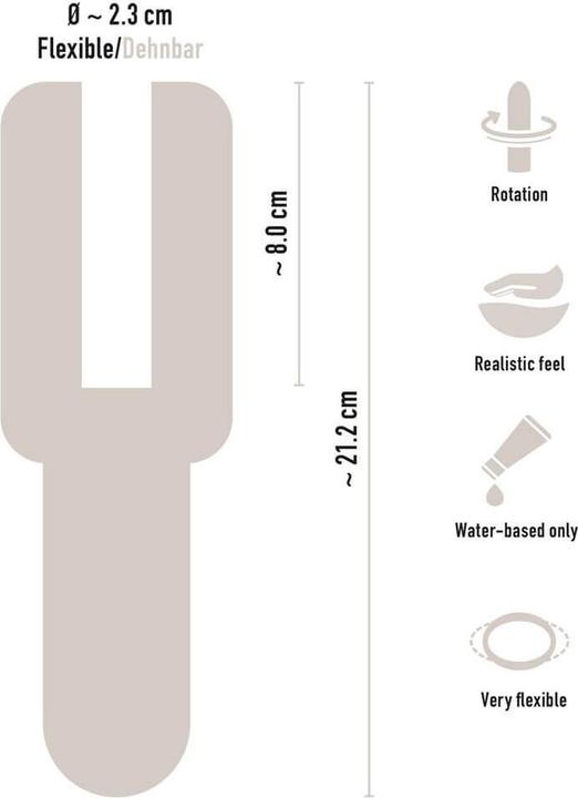 Actual product image Stroker Rotating Masturbator