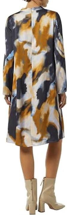 Produktbild Comma Kleid Kleid mit All-over-Print und Cut-out am Ausschnitt (42)