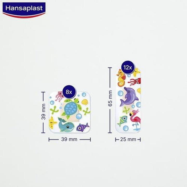 Produktbild Hansaplast Waterproof Adhesive Bandages Aqua For Kids - 20 Pieces (20x)