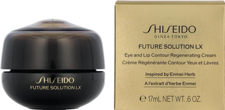 Produktbild Shiseido Future Solution LX Eye and Lip Contour Regenerating Cream 17ml (Augenpflege Crème, 17 ml, Tag + Nacht)