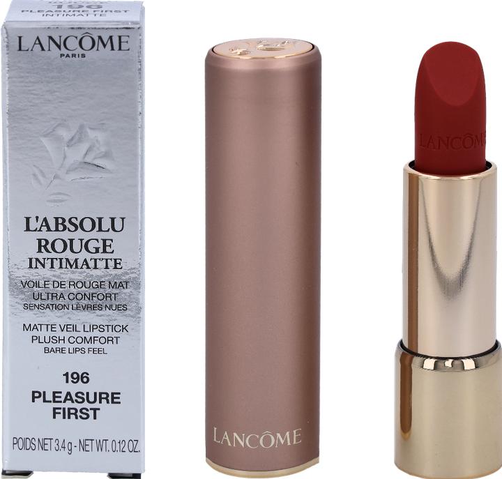 Actual product image Lancôme L'Absolu Rouge Intimatte 196 (196 Pleasure First)