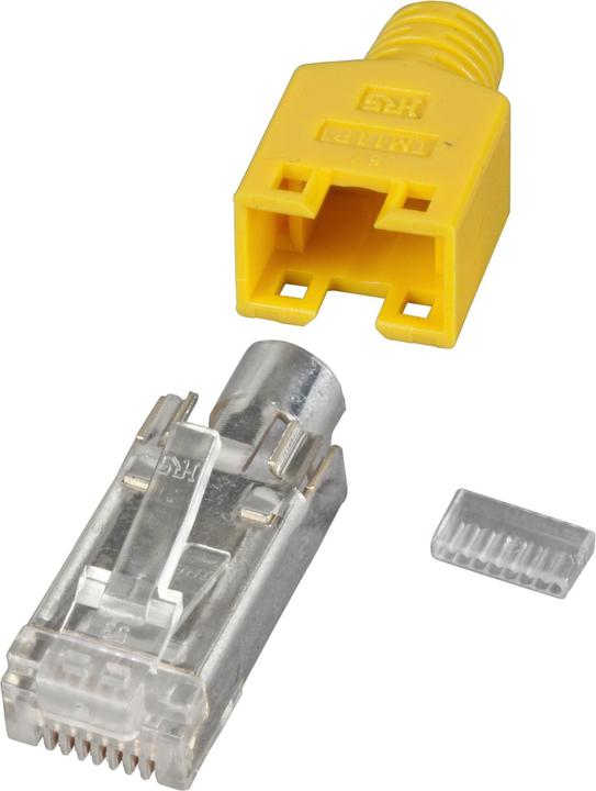 Produktbild EFB Elektronik Hersteller: HIROSE RJ45-Hirose Stecker STP, TM11 gelb, 100 Stück, 3 Elemente, Cat. 5e Bis 100 MHz (C