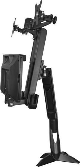 Produktbild StarTech Sitz- / Steh Dual Monitor Arm - Fur Zwei Monitore bis zu 60,96cm 24 Zoll - Dual Monitor Halterung... (Tisch, 24", 16 kg)