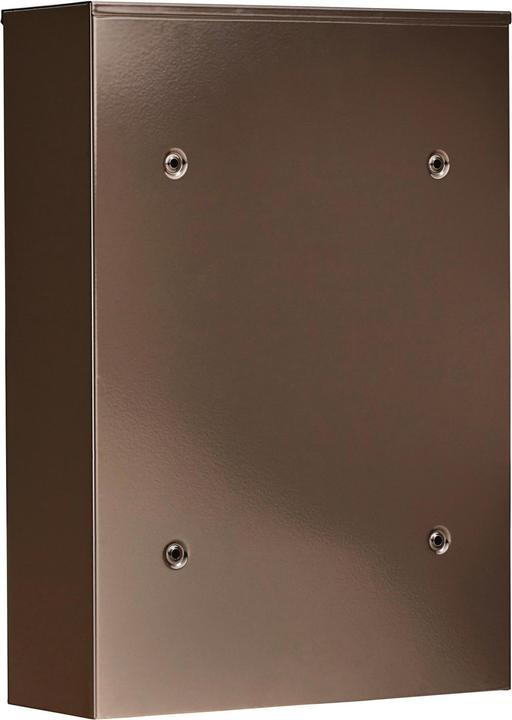 Actual product image Burg Wächter LEIPZIG 777 BR Sheet steel letter box Brown (LEIPZIG 777 BR)